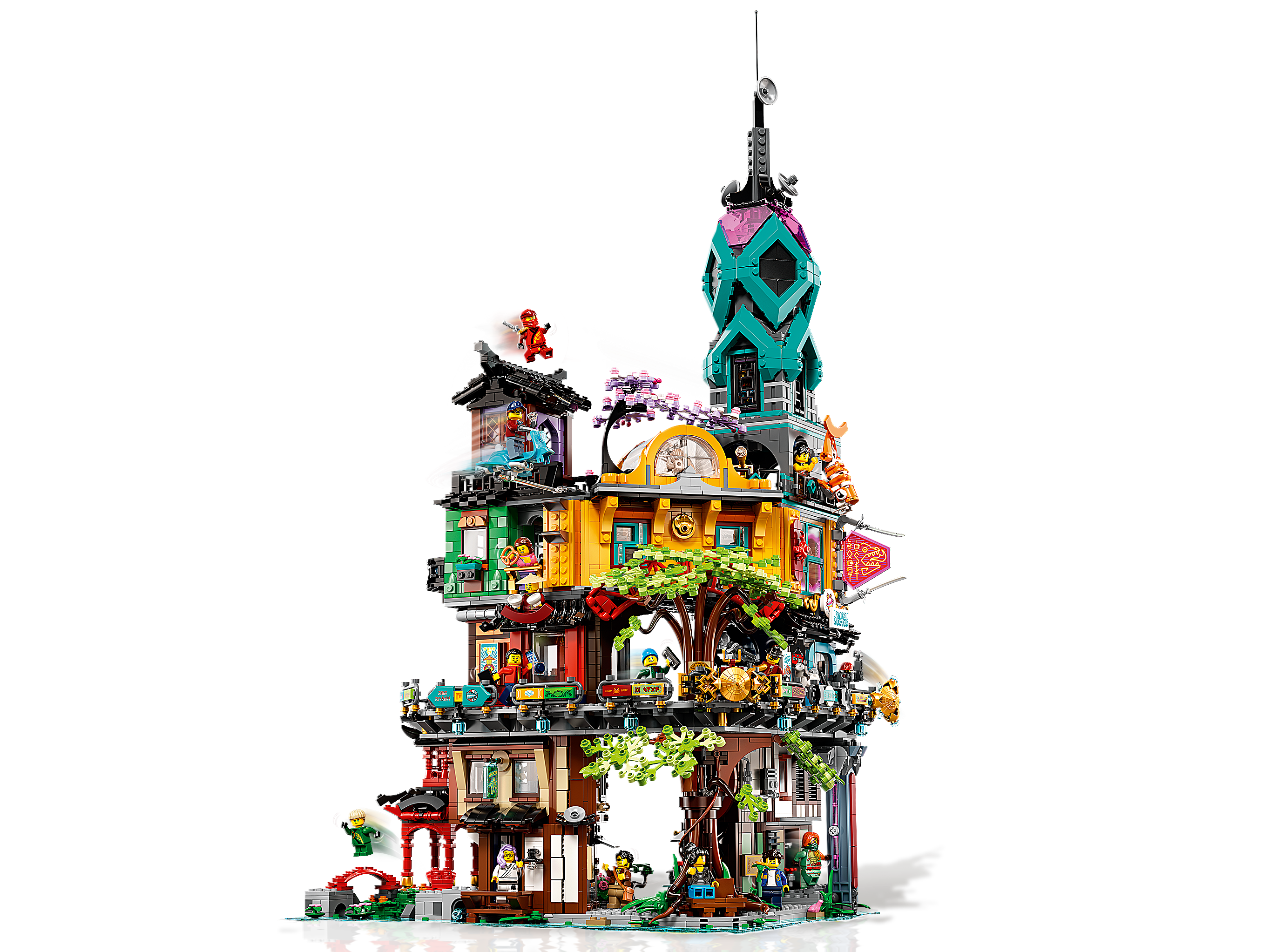 Die Gärten von NINJAGO® City 71741