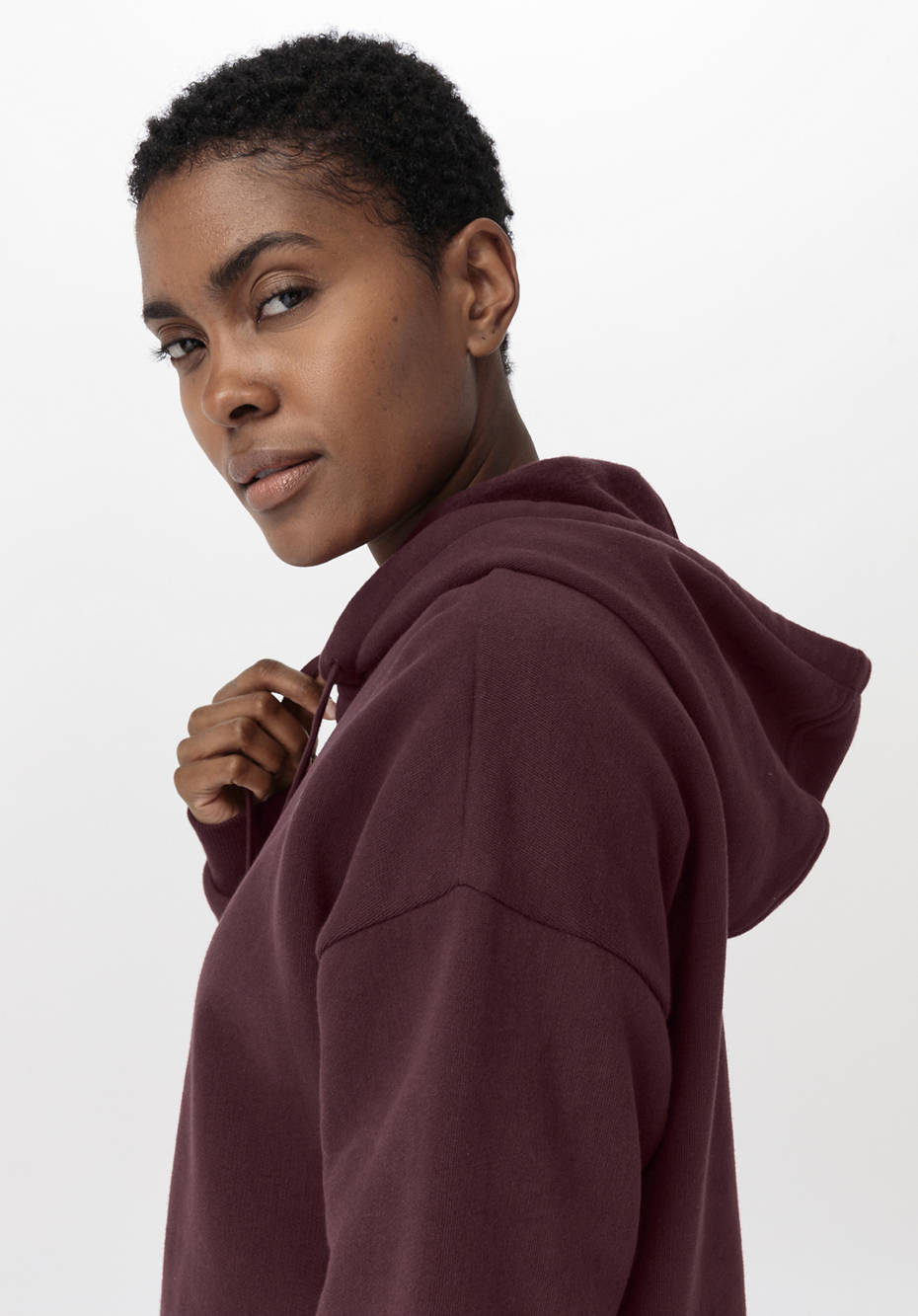 Hoodie aus reiner Bio-Baumwolle