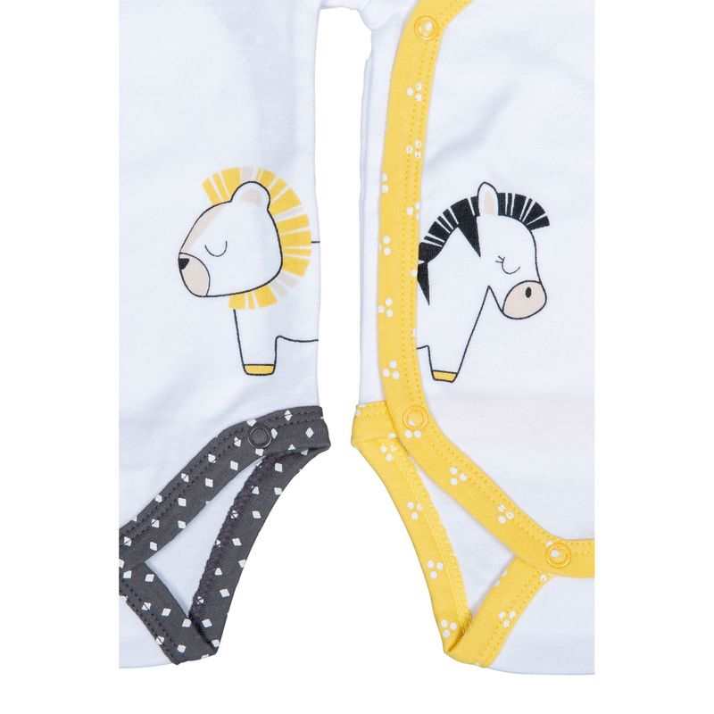 Lot de 2 bodies manches longues Pluche et pompon