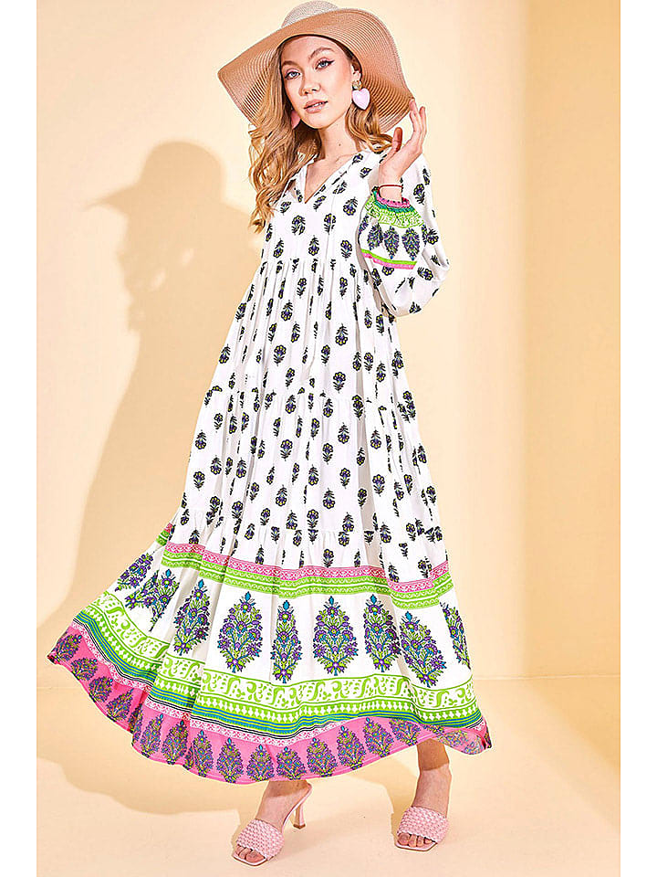 Lycalia Kleid in Bunt günstig kaufen S