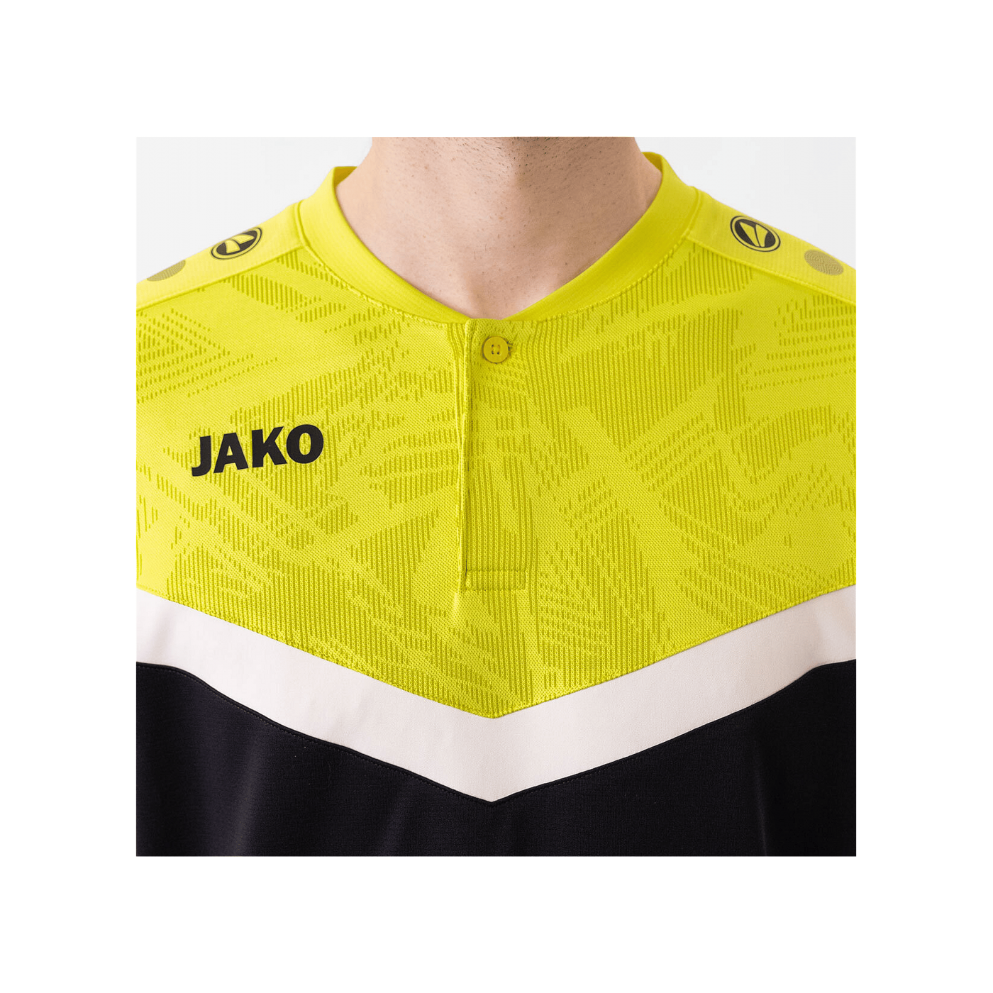JAKO Iconic Polo Schwarz F808
