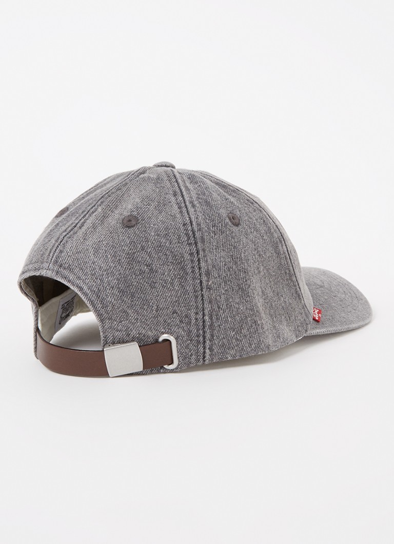 Levi's Relaxed Dad denim cap with logo