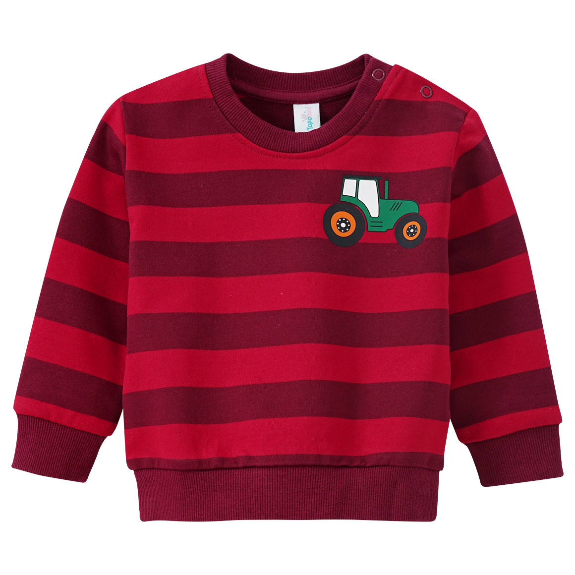 Baby Sweatshirt mit Blockstreifen