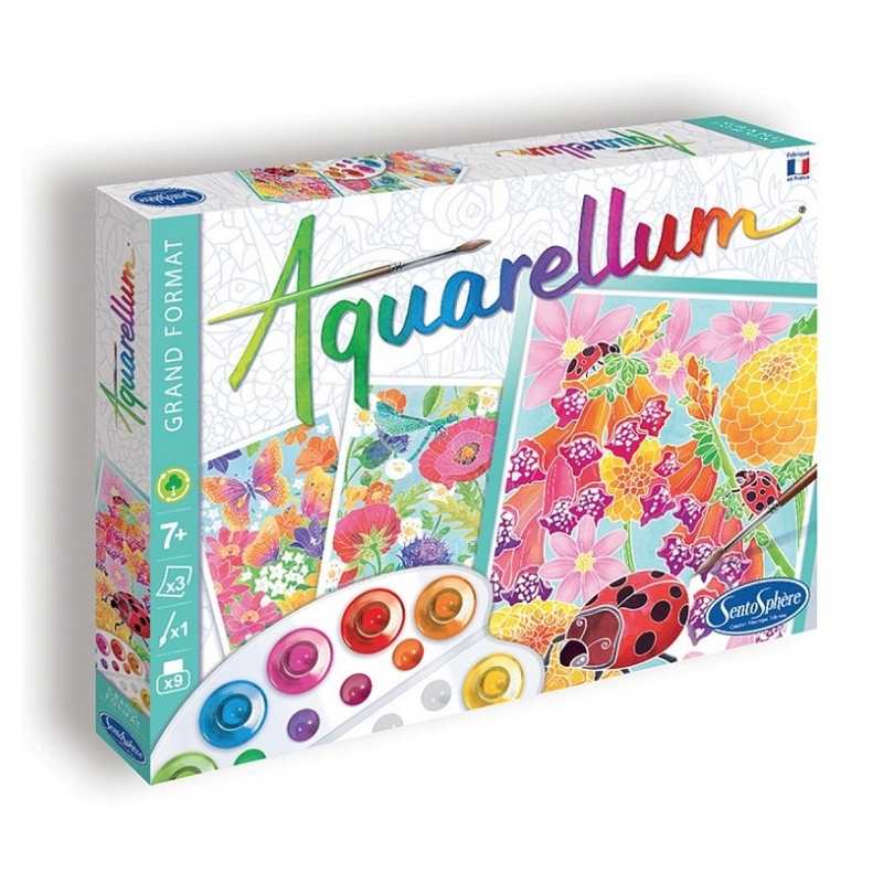 Aquarellum Dans les fleurs