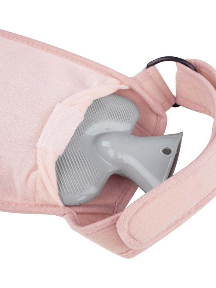 normani Nacken Wärmflasche mit Bezug Nome in Rosa günstig kaufen 36 x 18 cm