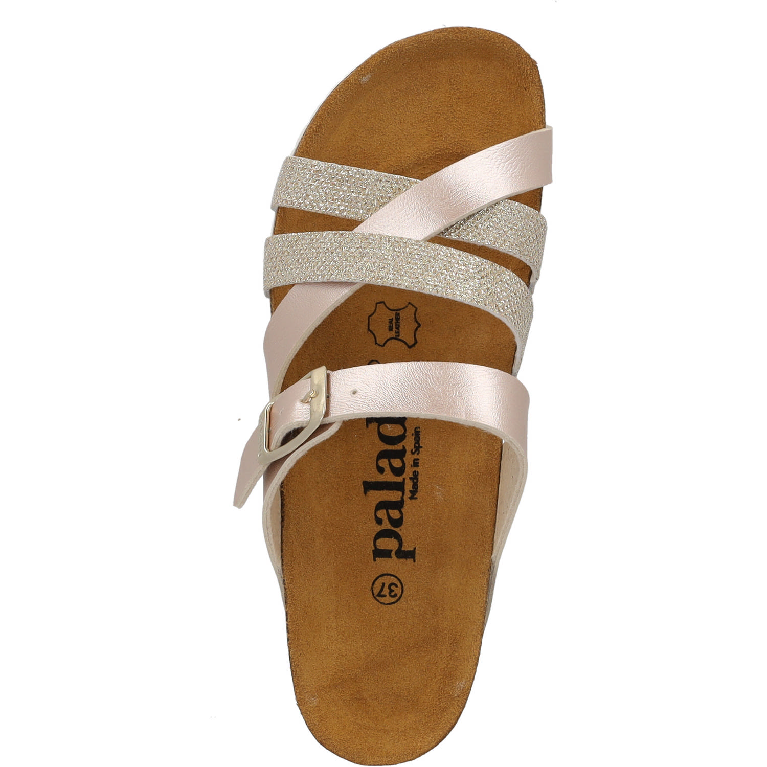 Palado Balmur, Pantoletten, Damen, Beige Metallic