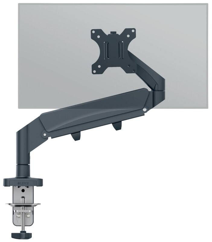 Leitz Ergo Platzsparender Single Monitorarm 6489 Höhenverstellbar Bis zu 32
