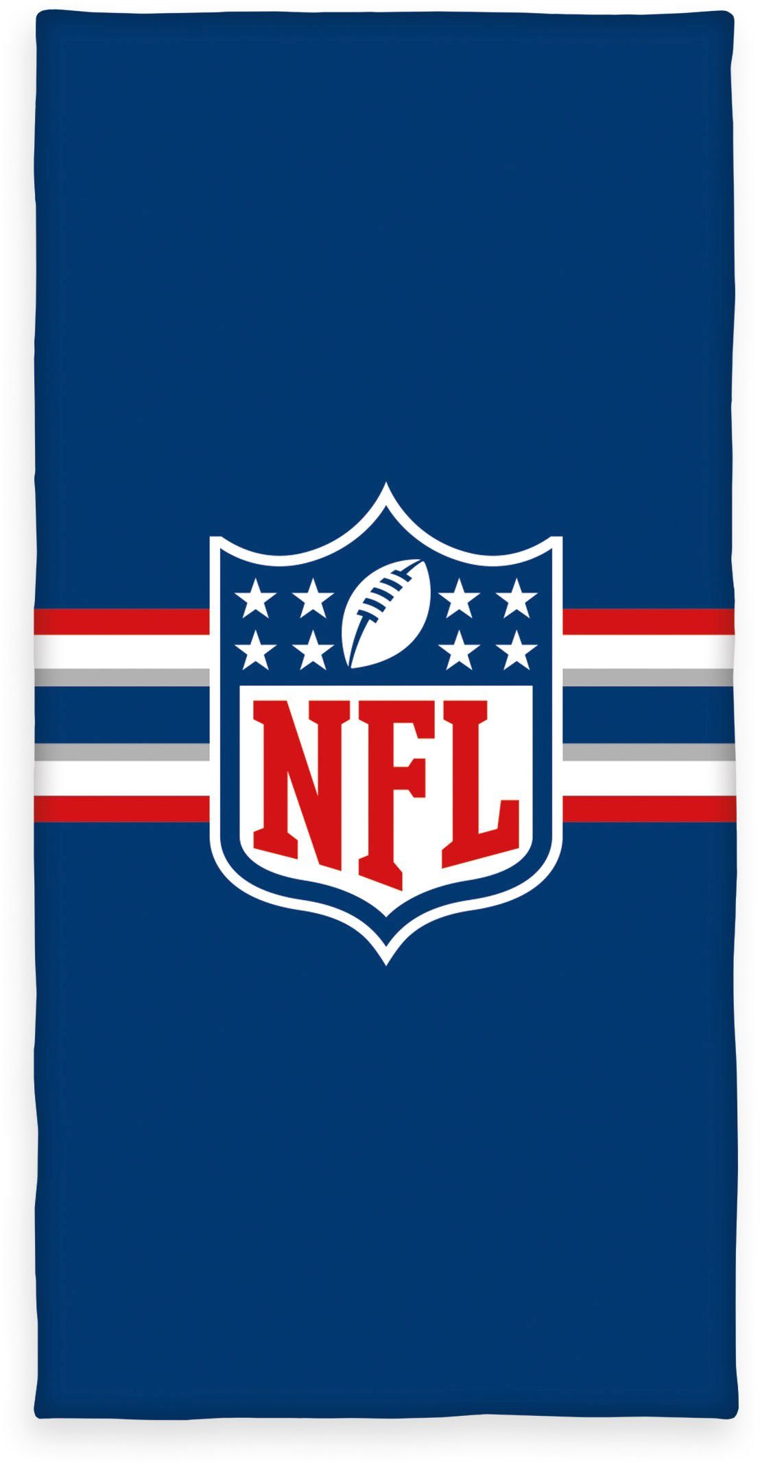 Badetuch NFL, Velours (1-St), hochfarbig bedruckt