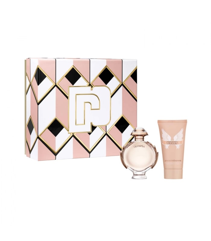 Paco Rabanne-OLYMPEA-COFFRET OLYMPEA EAU DE PARFUM 50ML +  LAIT POUR LE CORPS 75ML