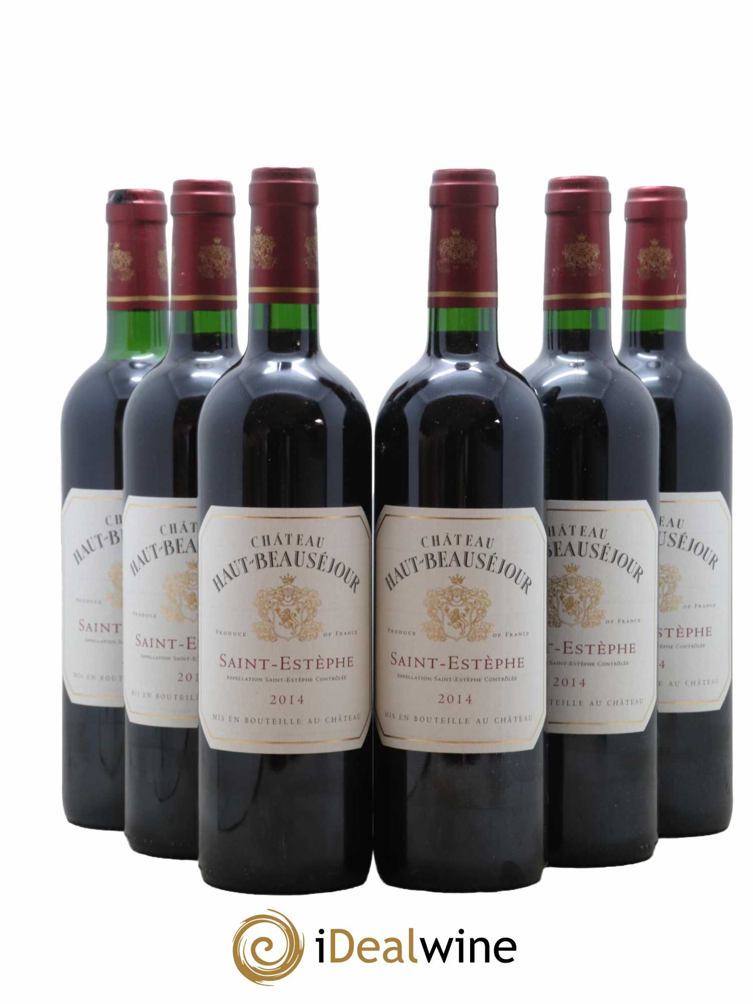Château Haut Beauséjour Cru Bourgeois  2014 - Lot de 6 Bouteilles