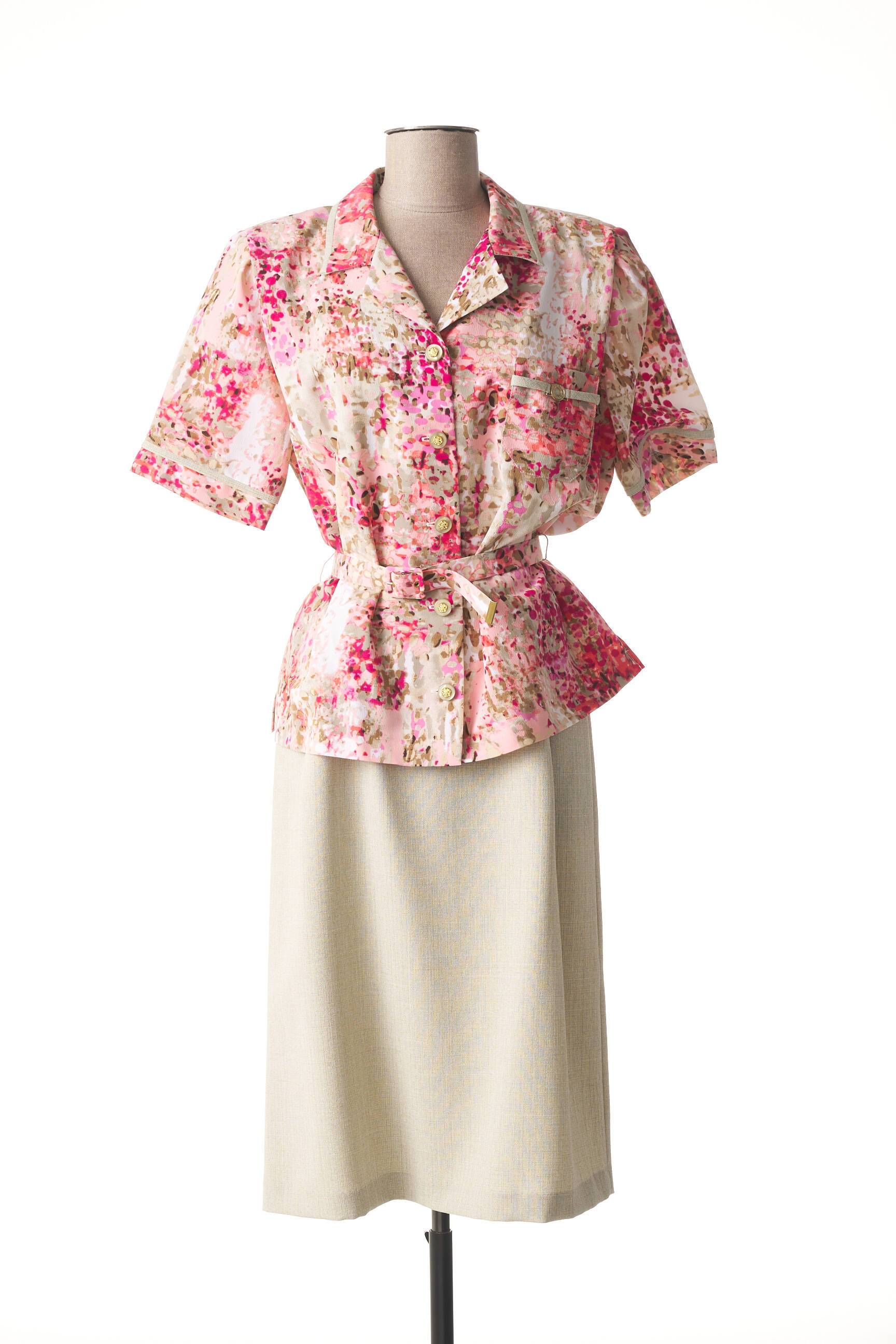 France Rivoire Ensembles Robe Femme couleur rose