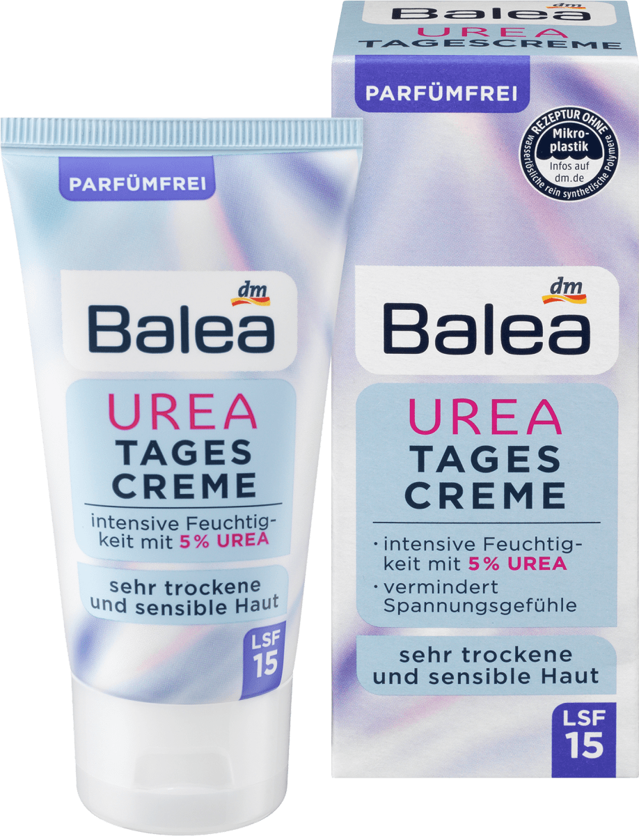 Gesichtscreme 5% Urea LSF 15, 50 ml