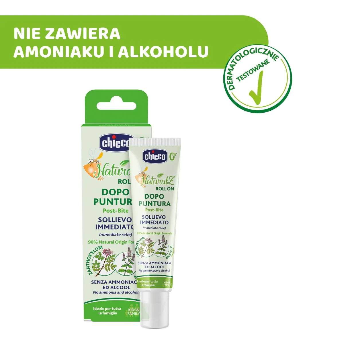Chicco Naturalz lindrende stift mod insektbid