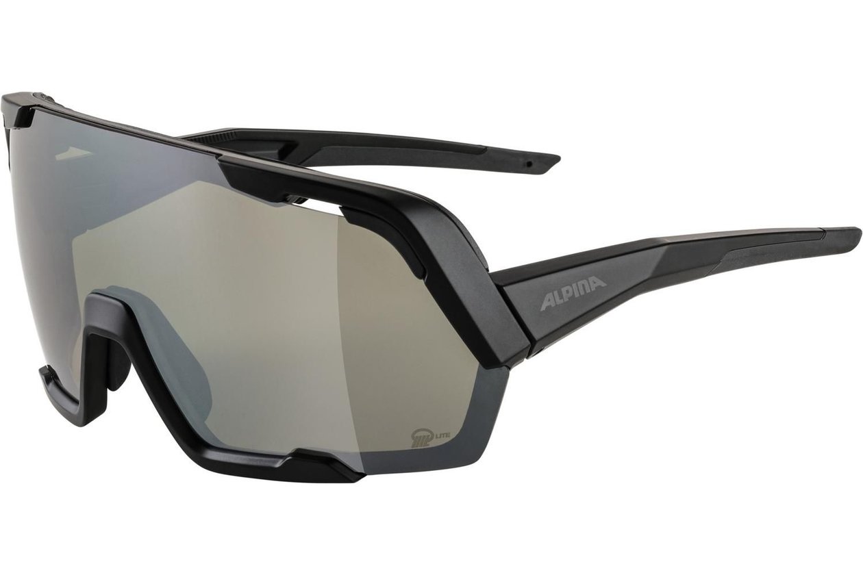 Alpina Rocket Bold Q-Lite black matt / silver mirror lens
