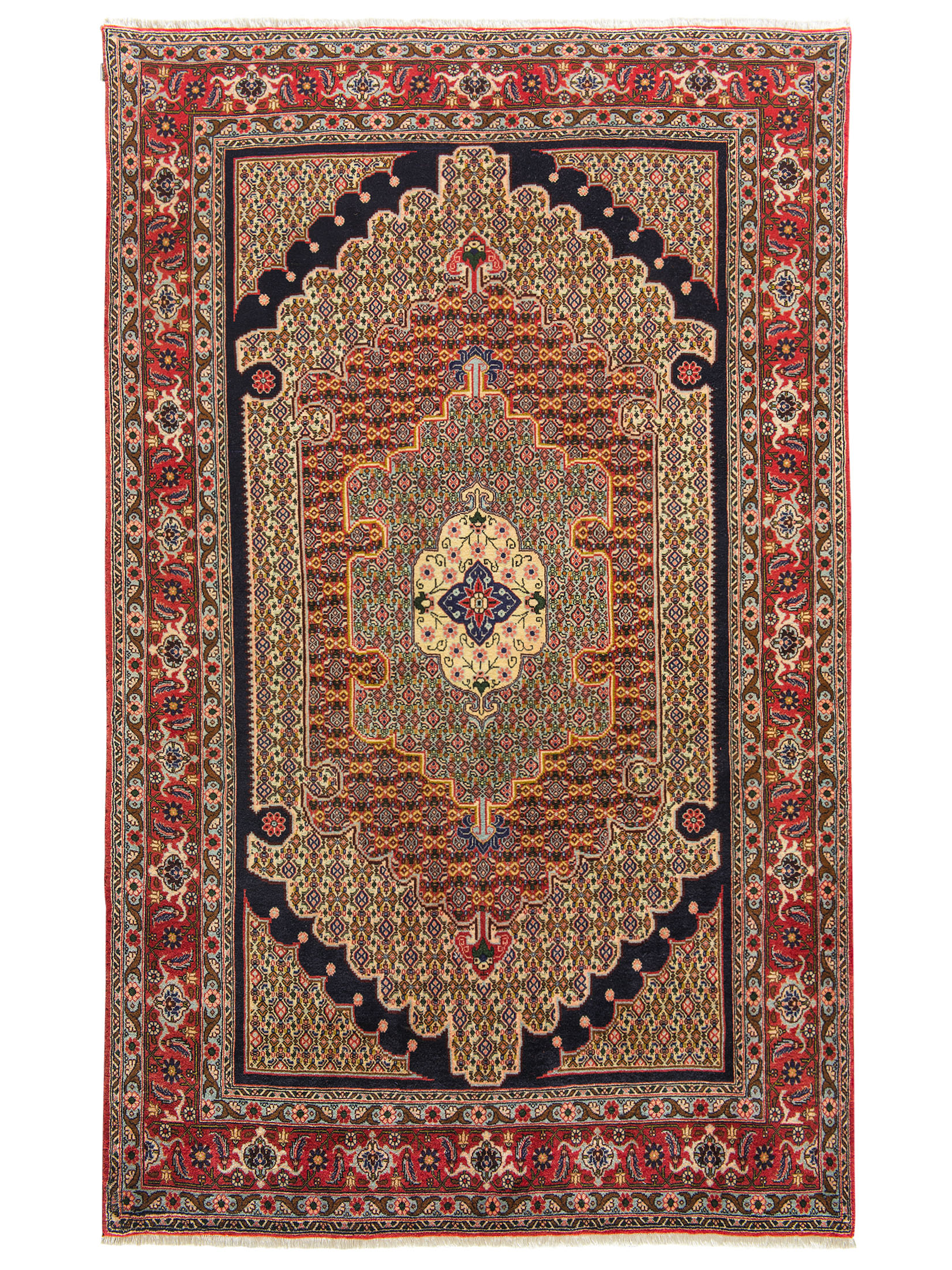Senneh ca. 168 x 270 cm, Unikat / Einzelstück