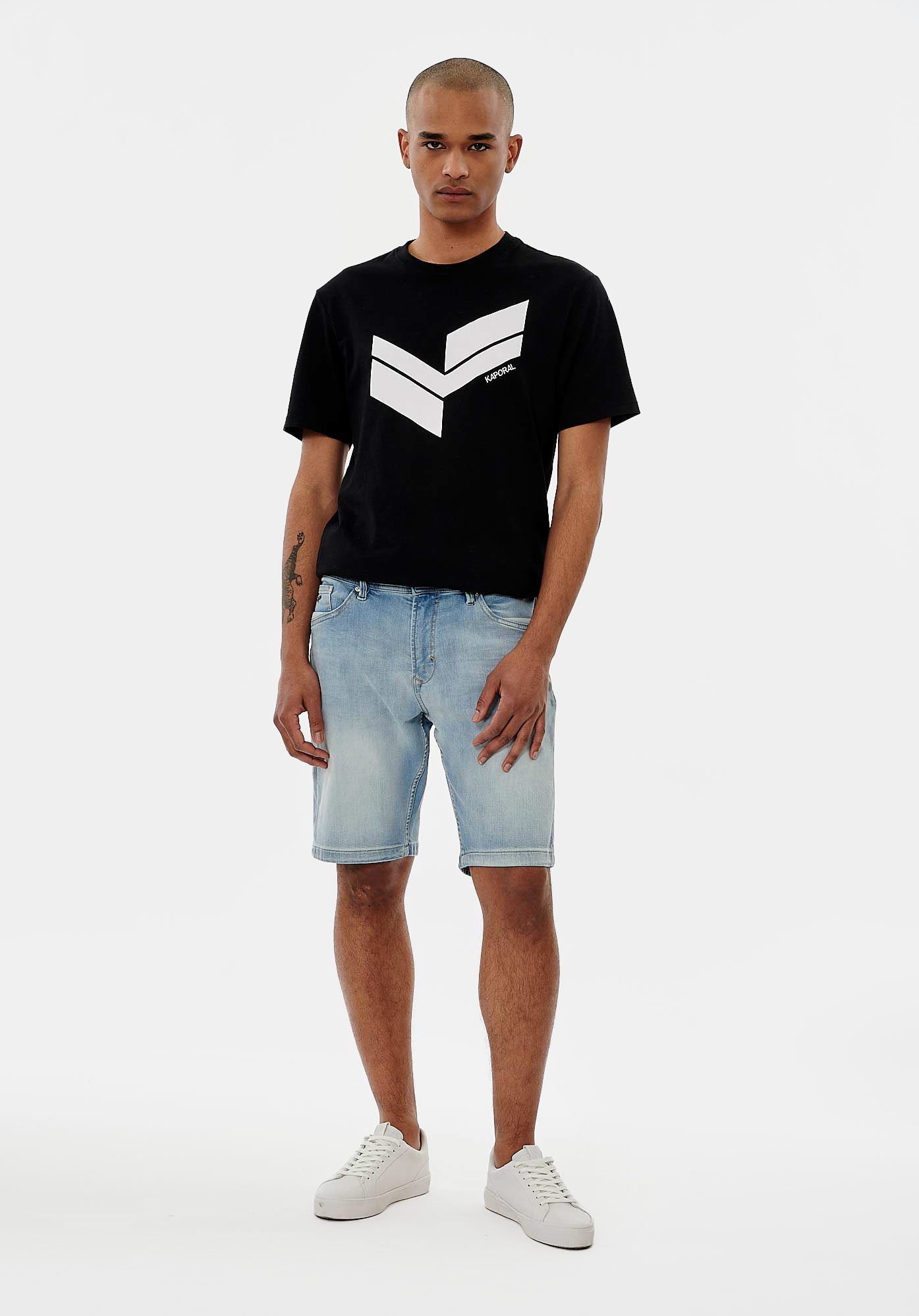 ATLAS  Bermuda en jean Homme
