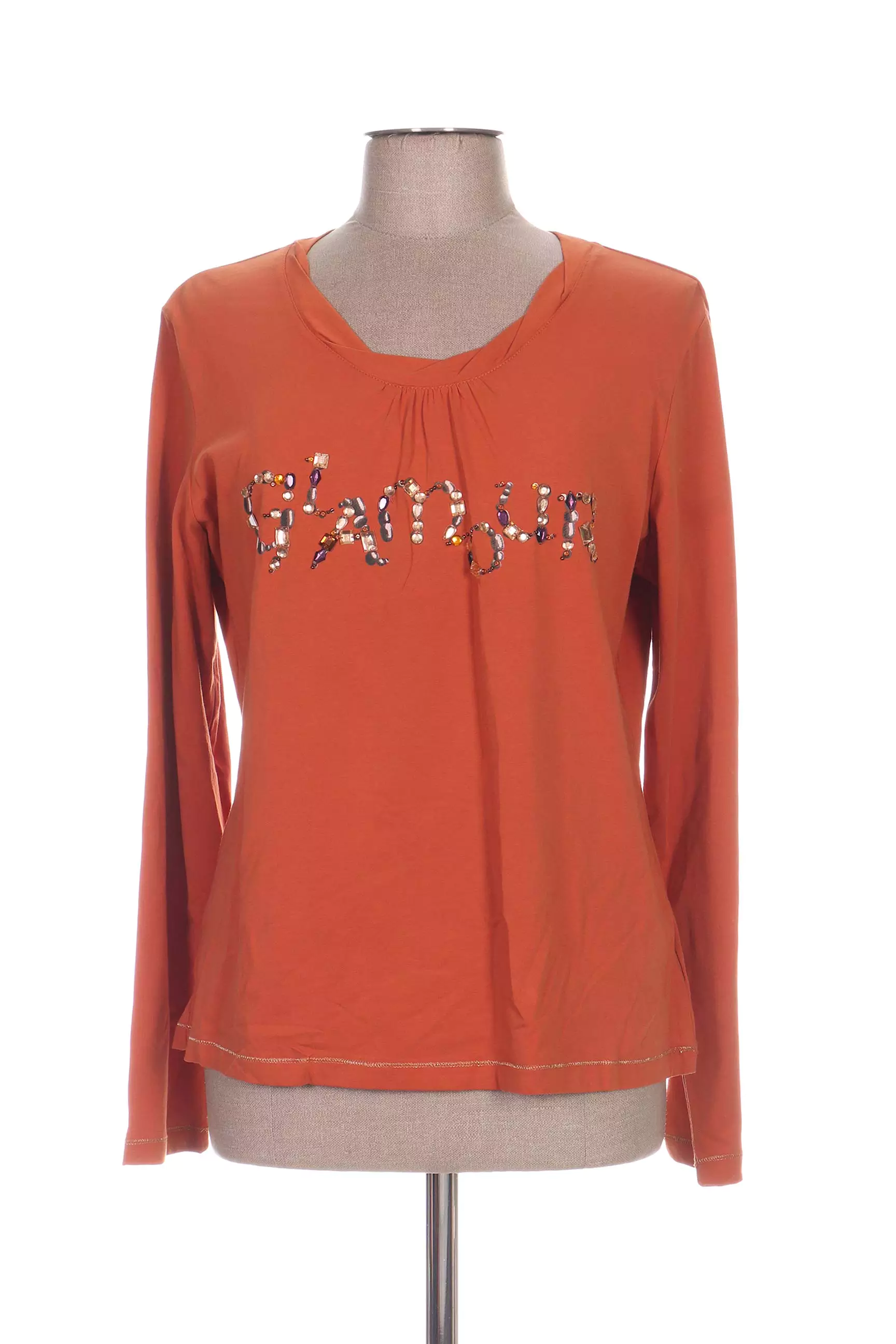 Luisa Viola Tshirts Femme couleur orange