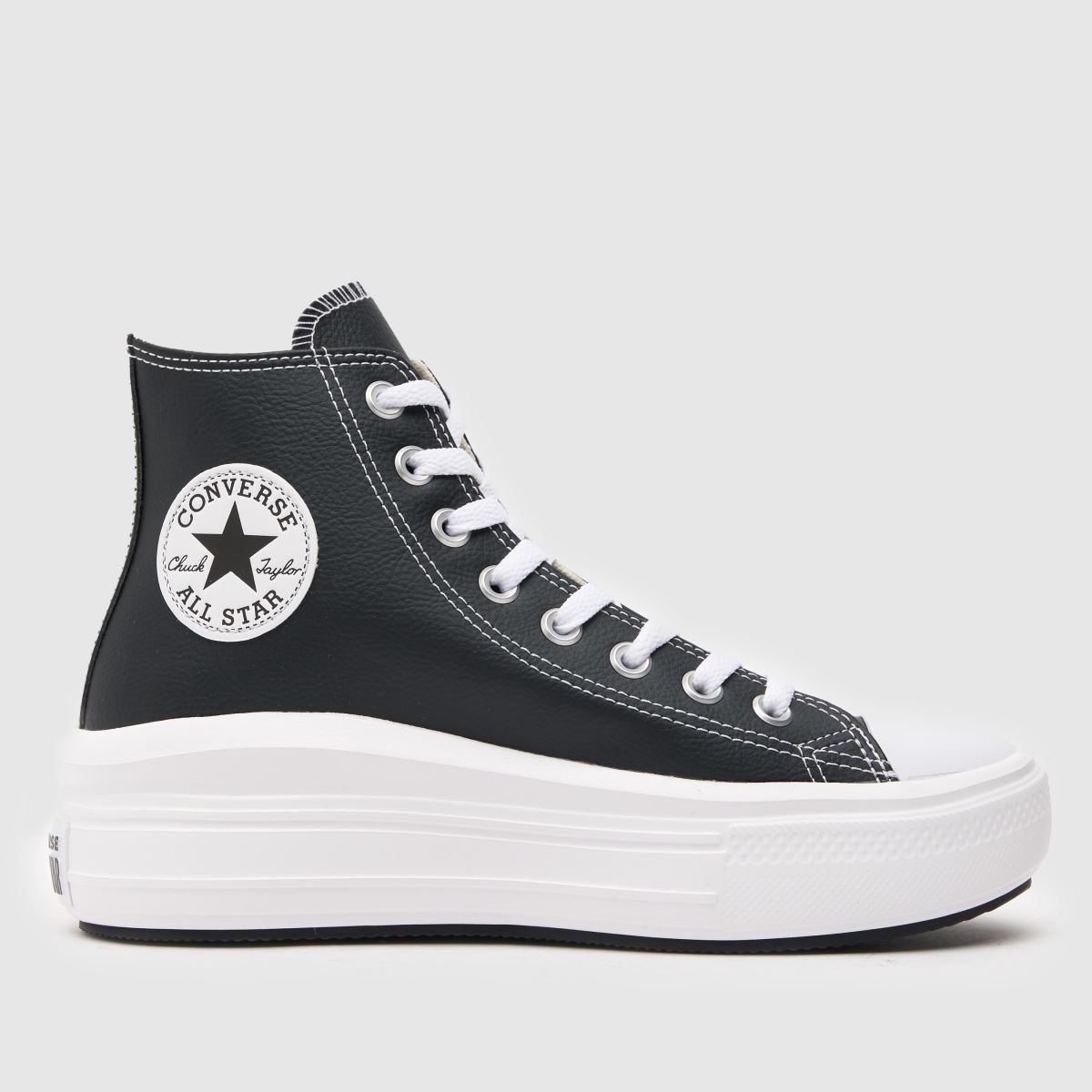 Converse All Star Move Hi cipők fekete-fehér színben