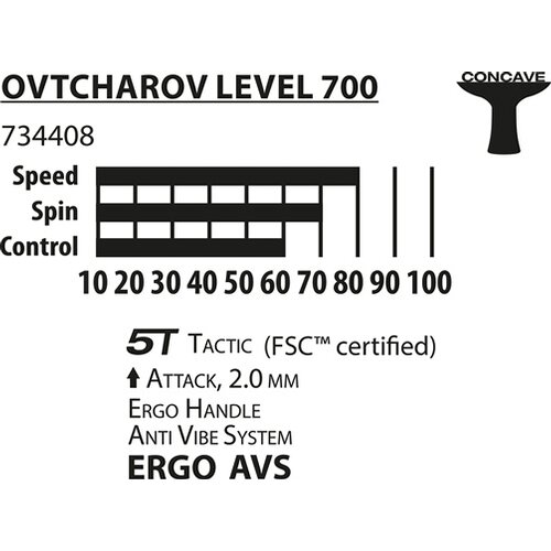 TISCHTENNIS-SET OVTCHAROV 700