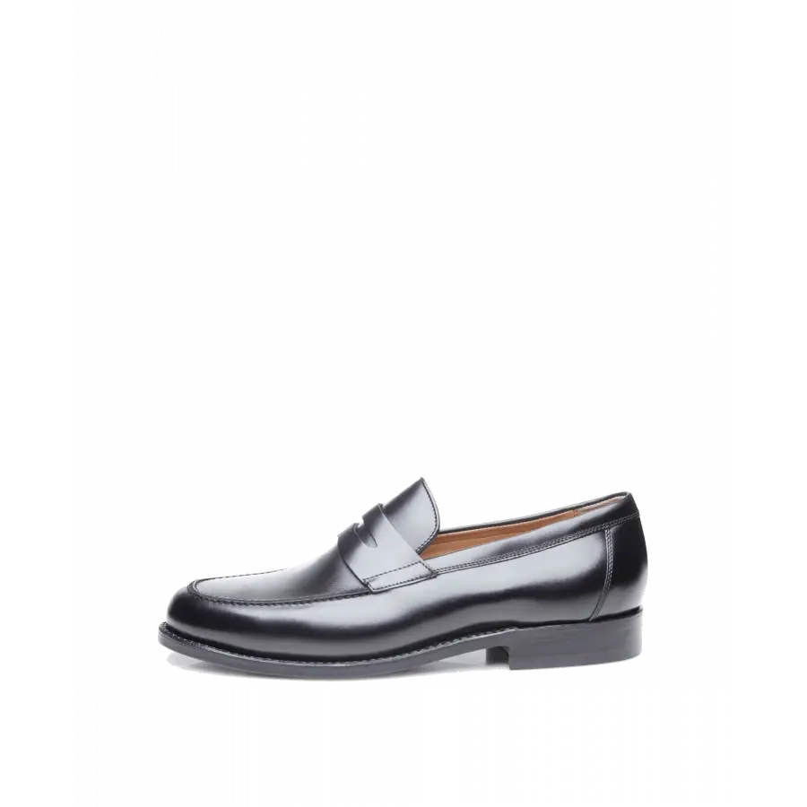 Heinrich Dinkelacker - Loafer WIEN PLAIN BC Kalbsleder - schwarz