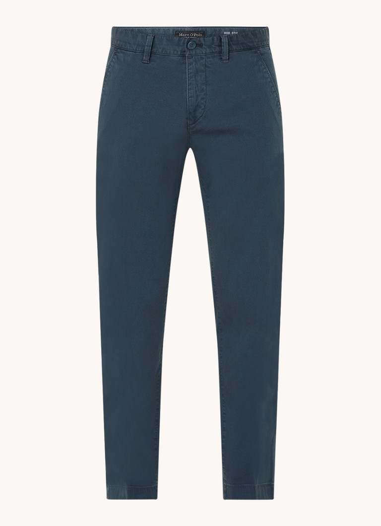 Pantaloni chino Marc O'Polo slim fit cu buzunare interioare