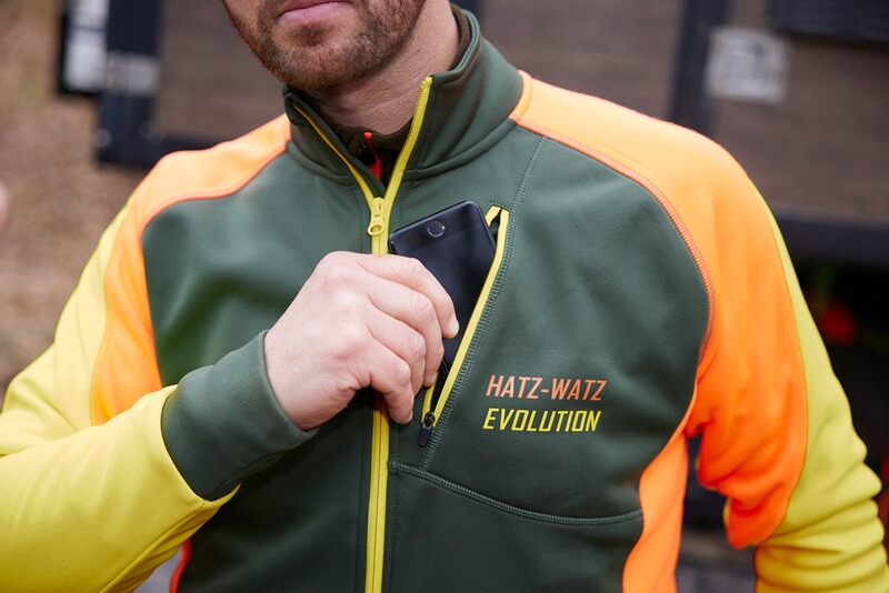 Parforce Powerstretch-Fleecejacke Hatz-Watz