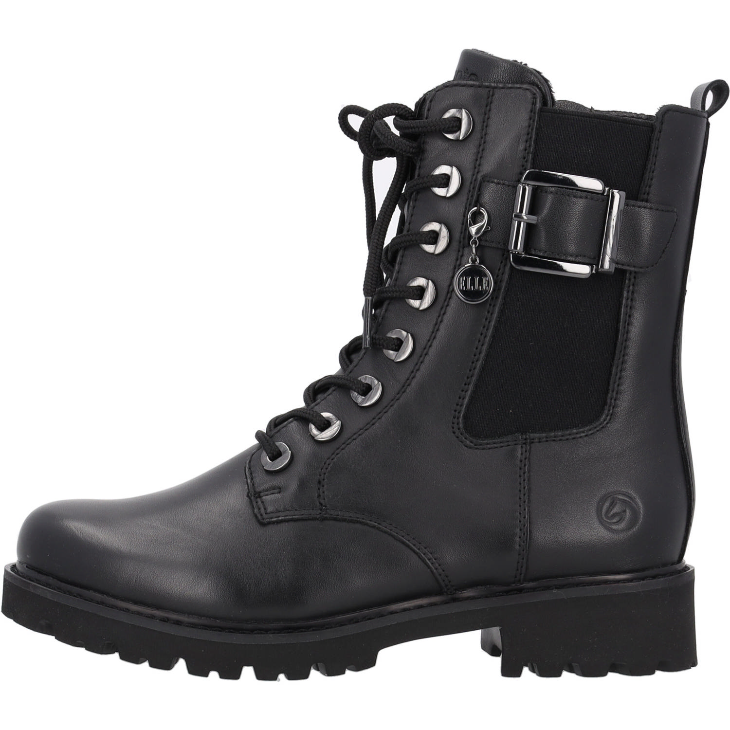 Remonte D8668, Stiefeletten, Damen, Grau ; schwarz
