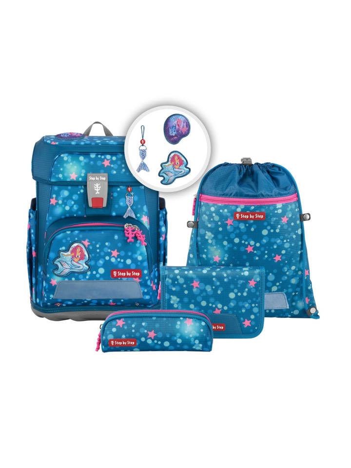 Step by Step 5tlg. Ranzen-Set CLOUD in Mermaid Lola günstig kaufen onesize