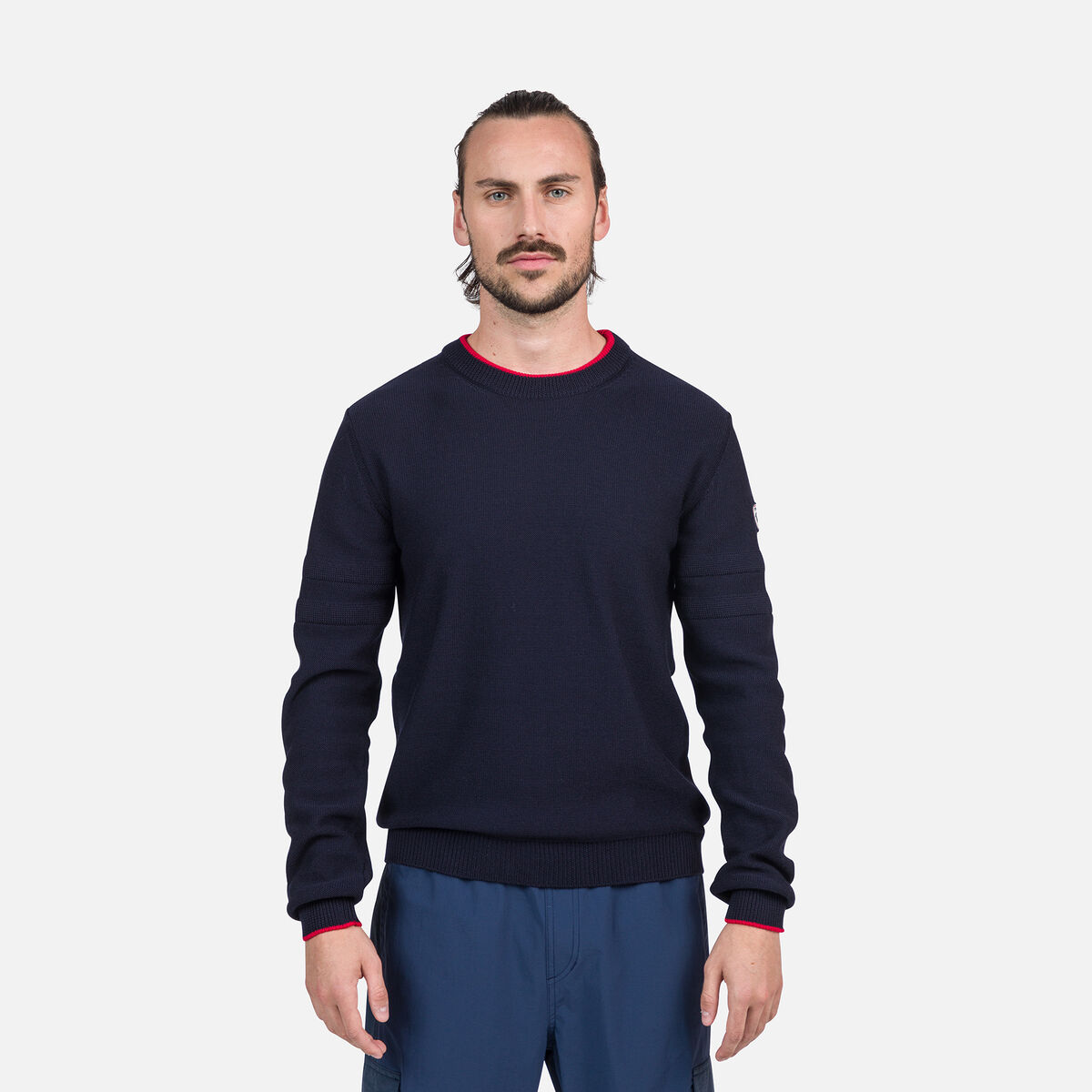 Stripe Herrenstrickpullover