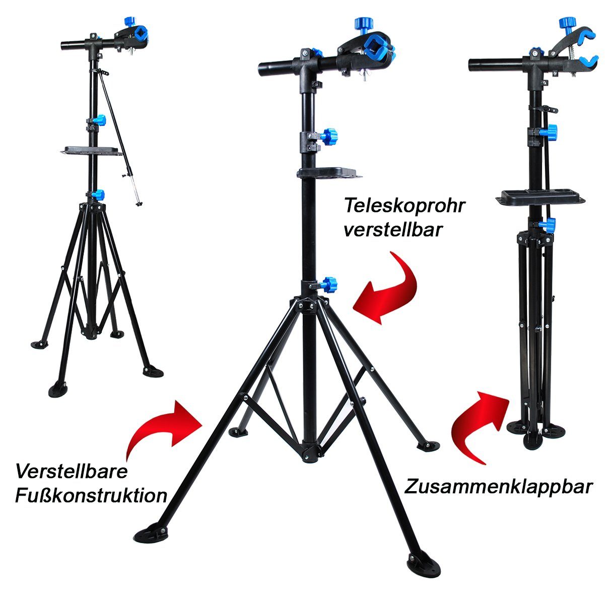 HELO24 Fahrrad-Montageständer Reparaturständer Standard
