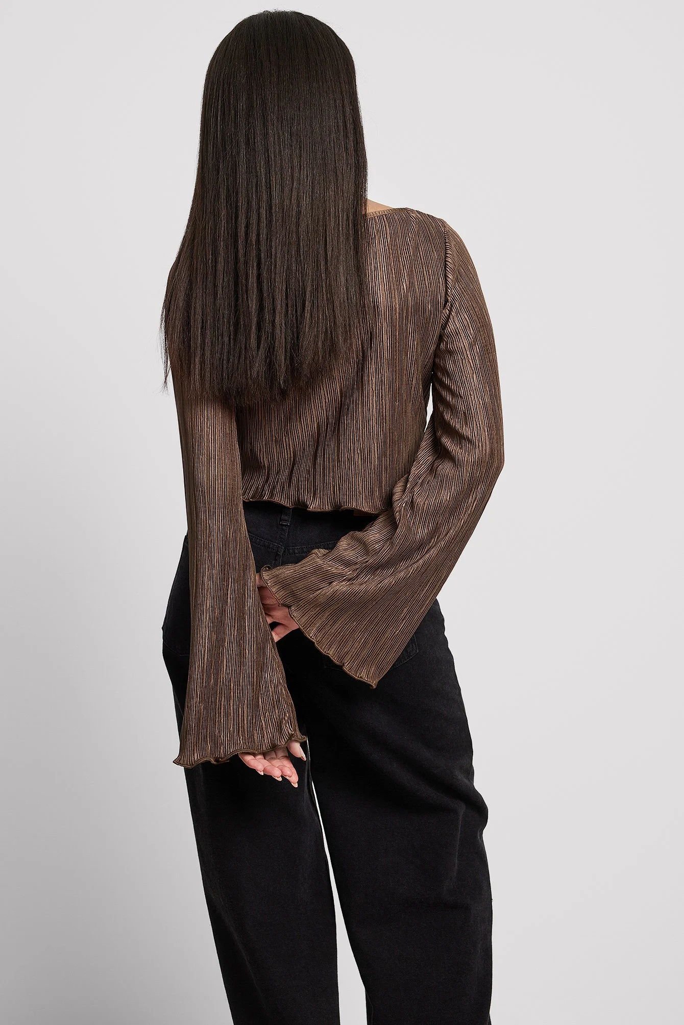 Plissiertes Top