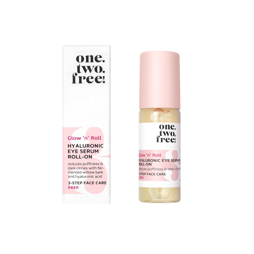 one.two.free! Hyaluronic Eye Serum Roll-On Sérum Yeux