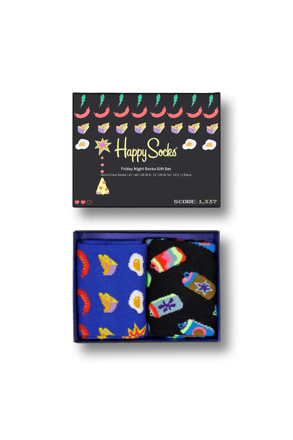 Happy Socks  2er-Pack Freitagabend-Socken-Geschenkset