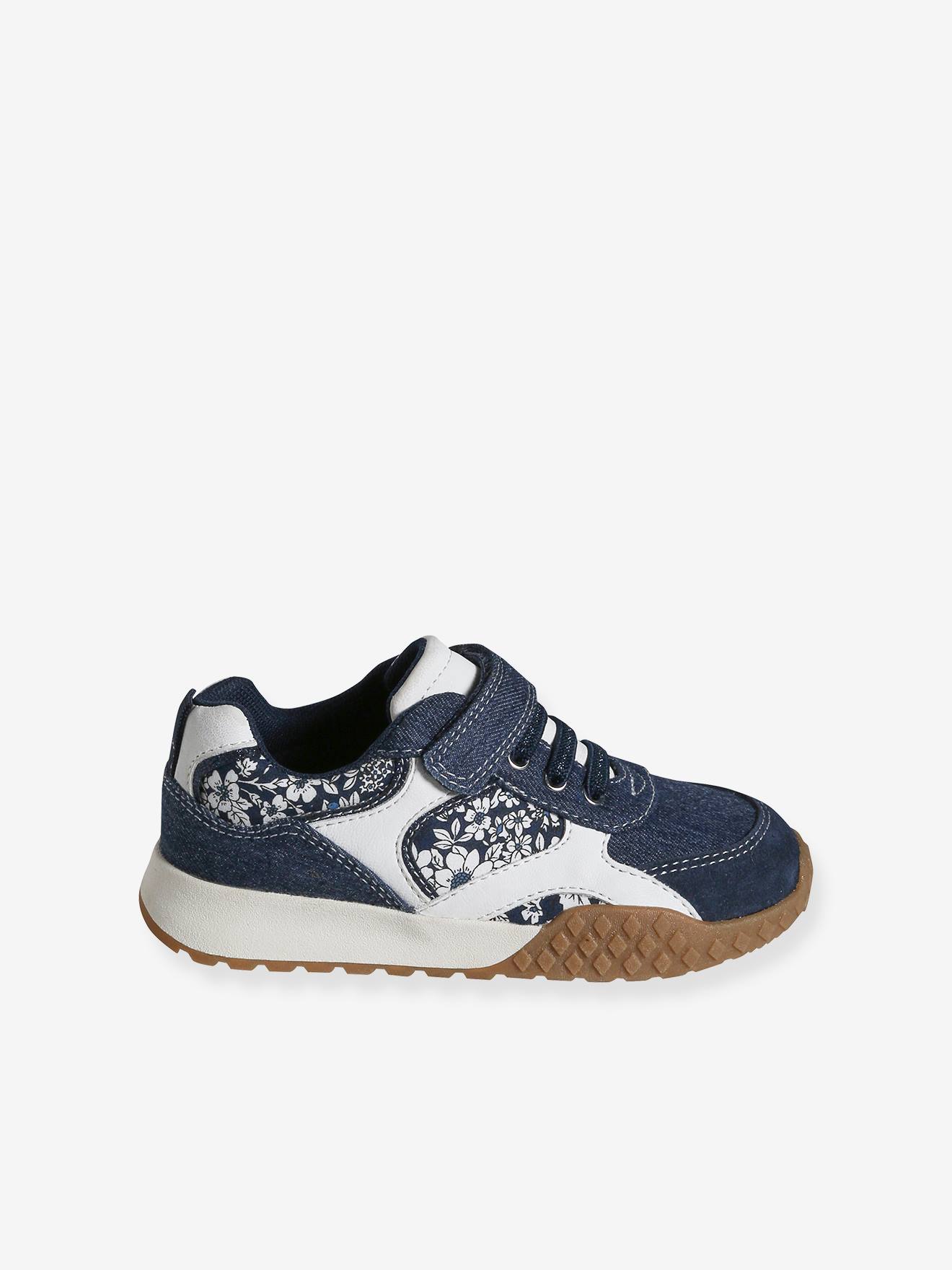 Vertbaudet Kinder Sneakers mit Anziehtrick - dunkelblau