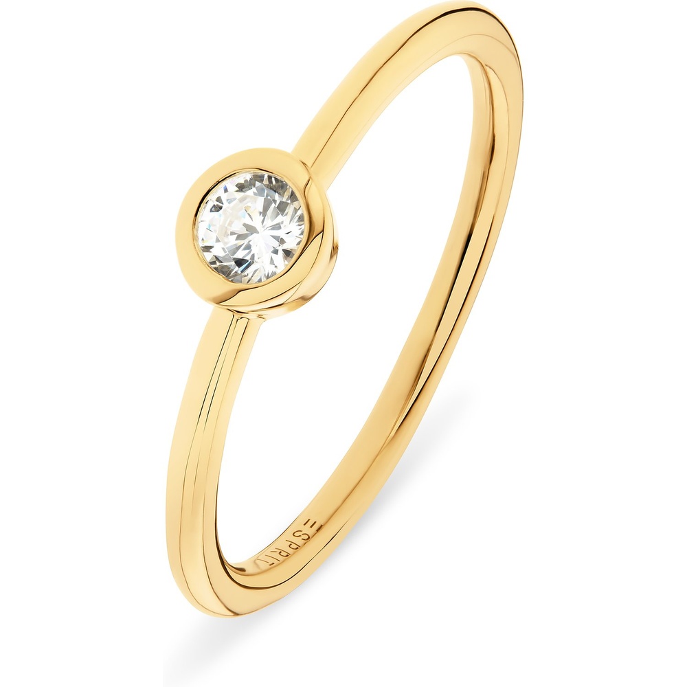 Esprit Bague pour femme 925 Argent or jaune Bague