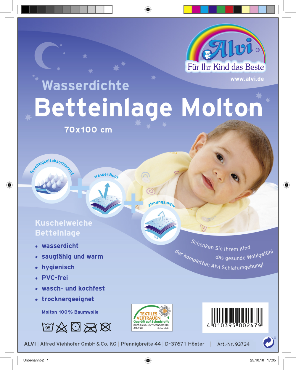 Betteinlageweiß