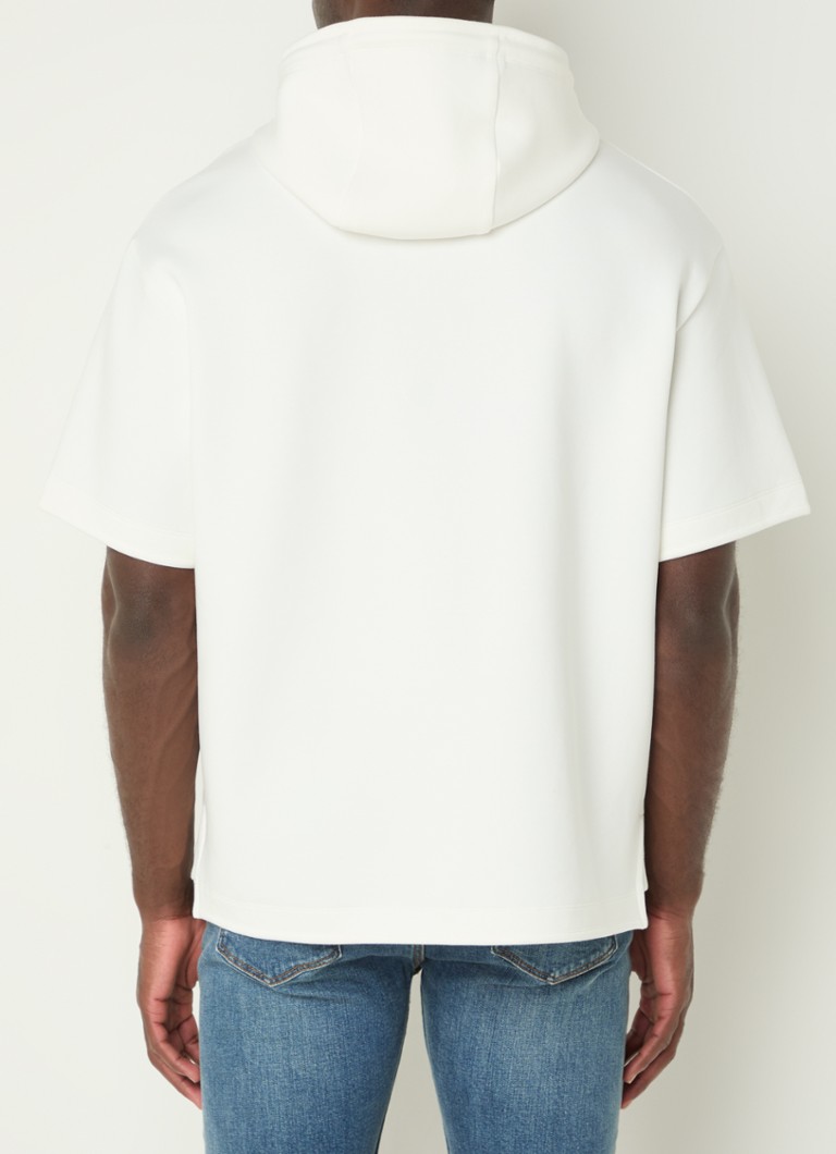 Emporio Armani T-shirt with hood and chest pocket