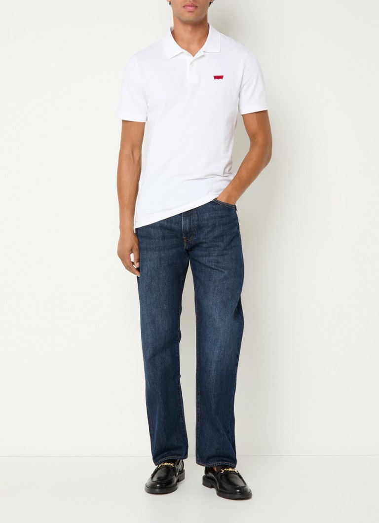 Jeansy Levi's 555 z prostą nogawką, ciemne wyblaknięcie