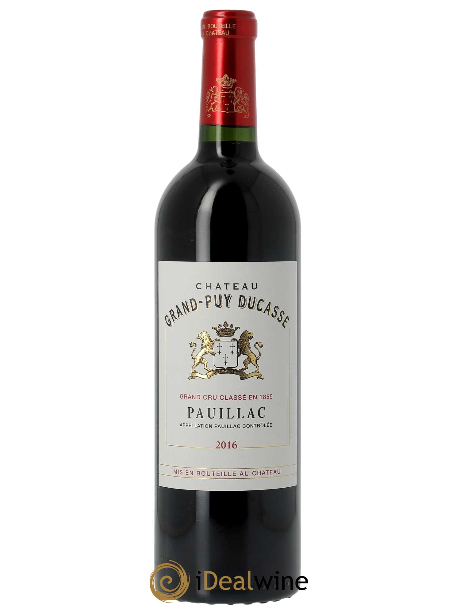 Château Grand Puy Ducasse 5ème Grand Cru Classé (CBO à partir de 12 BTS) 2016 - Lot de 1 Bouteille