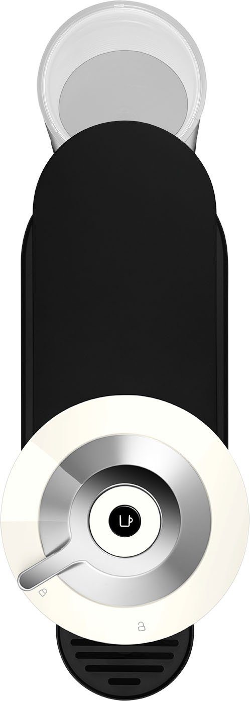 Nespresso Kapselmaschine Vertuo Next ENV 120.W von DeLonghi, White, inkl. Aeroccino Milchaufschäumer im Wert von UVP € 75,-