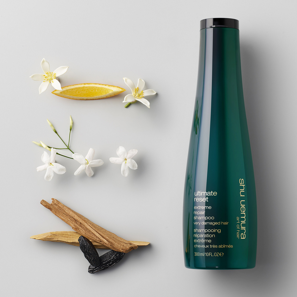 shu uemura art of hair shampooing ultimate reset shampooing cheveux très abimés