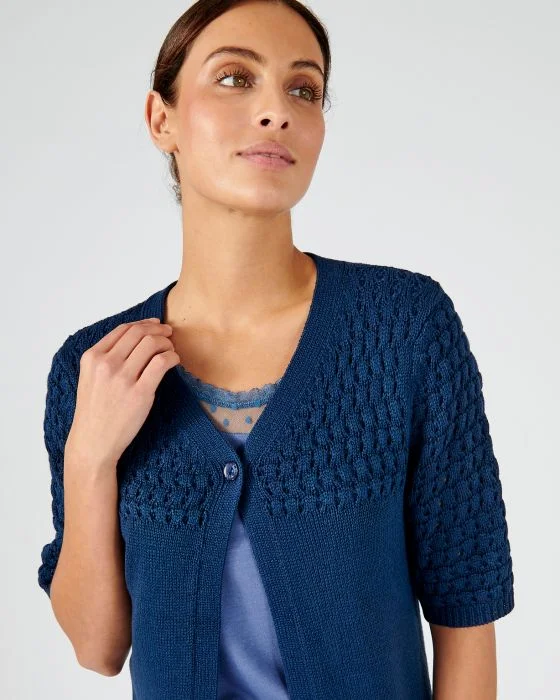 Boléro maille fantaisie