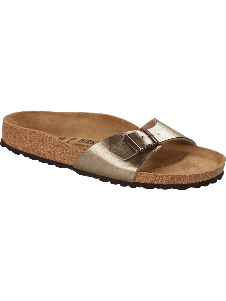 Birkenstock Pantolette Madrid  Birko-Flor Graceful in Graceful Taupe günstig kaufen