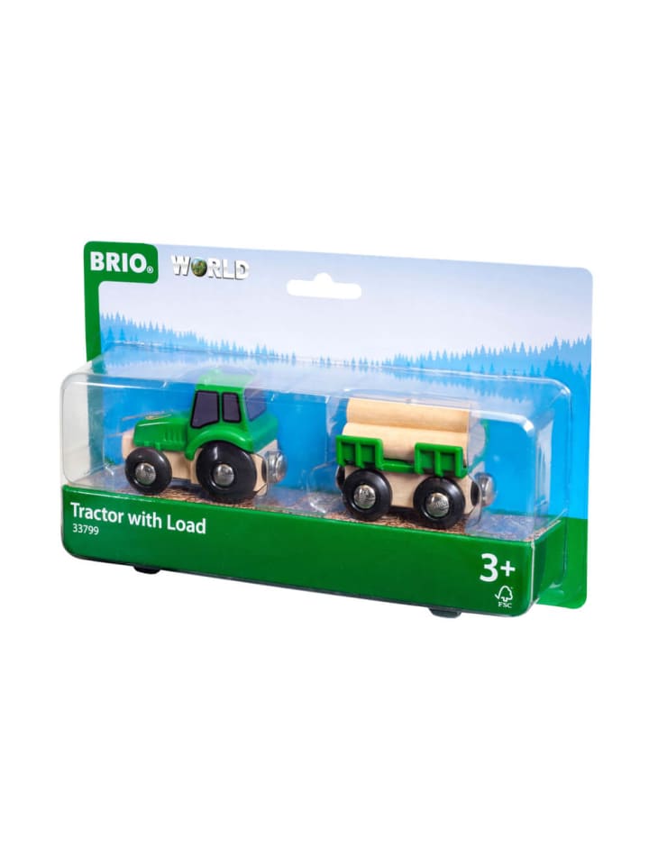 Brio Holzeisenbahn Traktor mit Holz-Anhänger, ab 3 Jahre günstig kaufen onesize