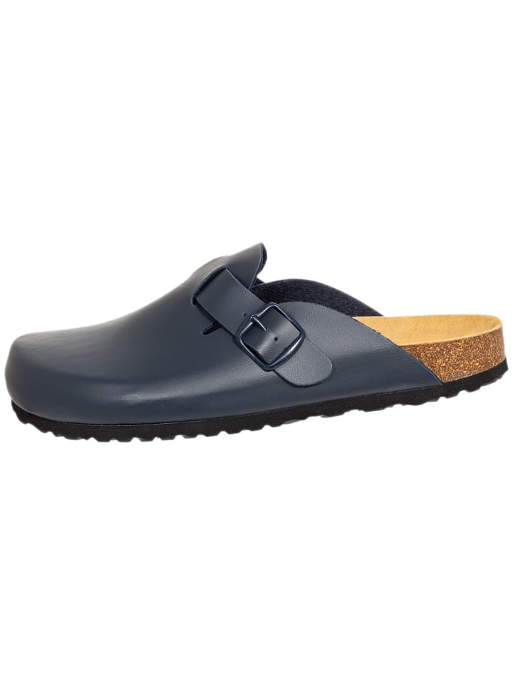 SALIHA Pantoletten Bioline-Pantolette in blau günstig kaufen