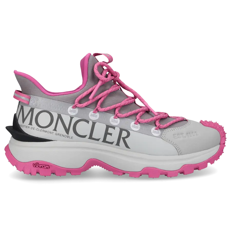 Moncler - Sneaker low TRAILGRIP LITE 2 Kalbsleder - grau