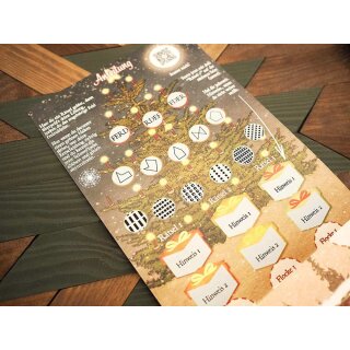 Hidden Games: Rätselhafte Weihnachten Rätselkarte (DE)