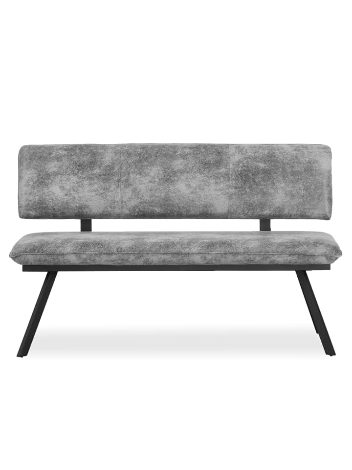 B&D Home Sitzbank JUNA, Grau, 140cm günstig kaufen