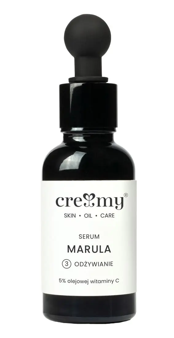 Kremasti Marula hranjivi serum za lice s uljem i vitaminom C 5% 30 ml