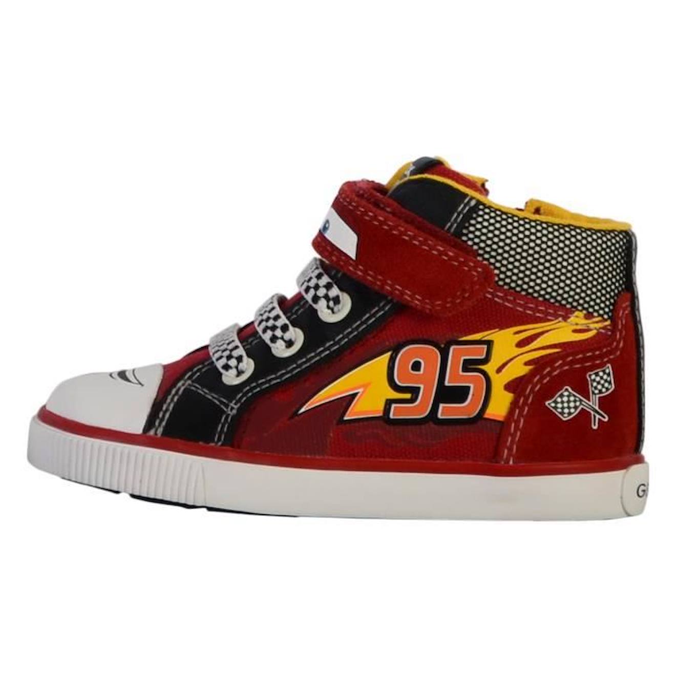 Basket Enfant Geox Kilwi rouge